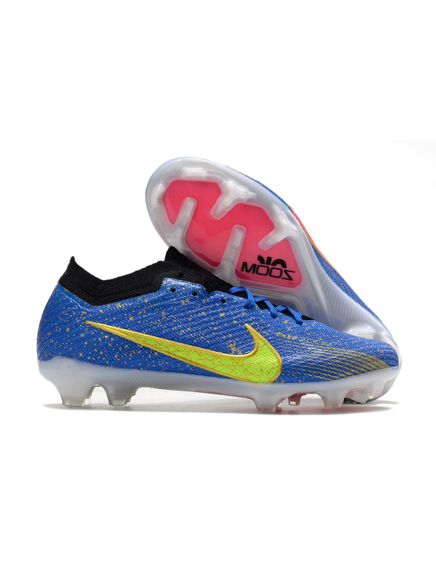 Nike Air Zoom Mercurial Vapor 15 Elite FG - Blue/Volt/Pink