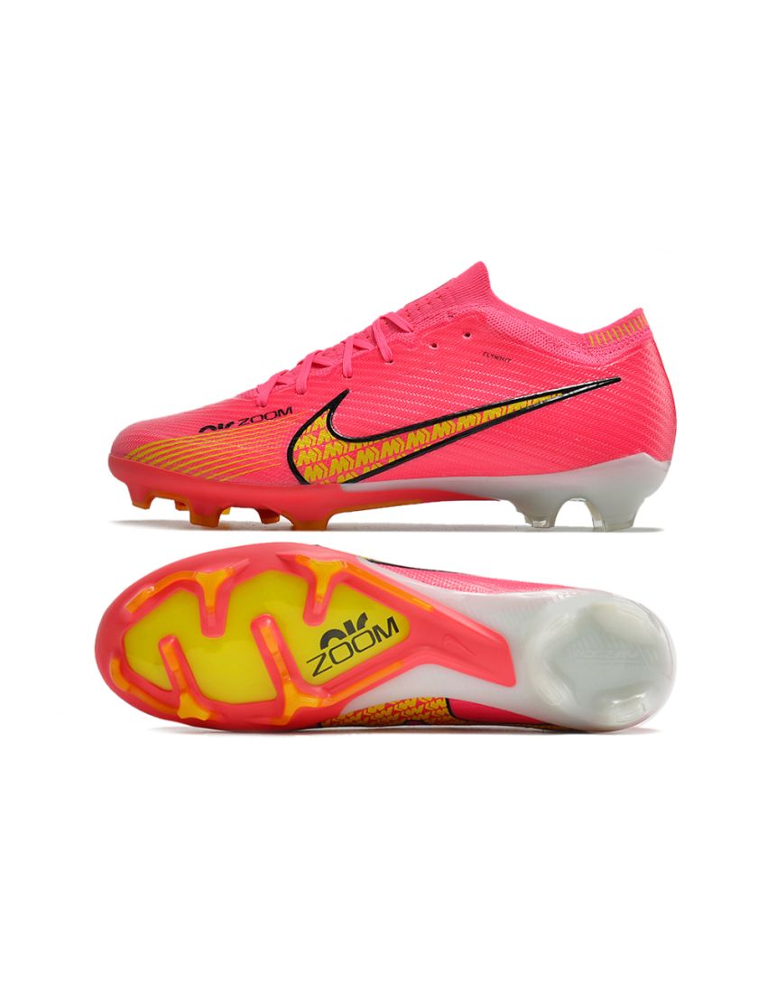 Nike Air Zoom Mercurial Vapor 15 Elite FG - Pink/White/Black/Volt