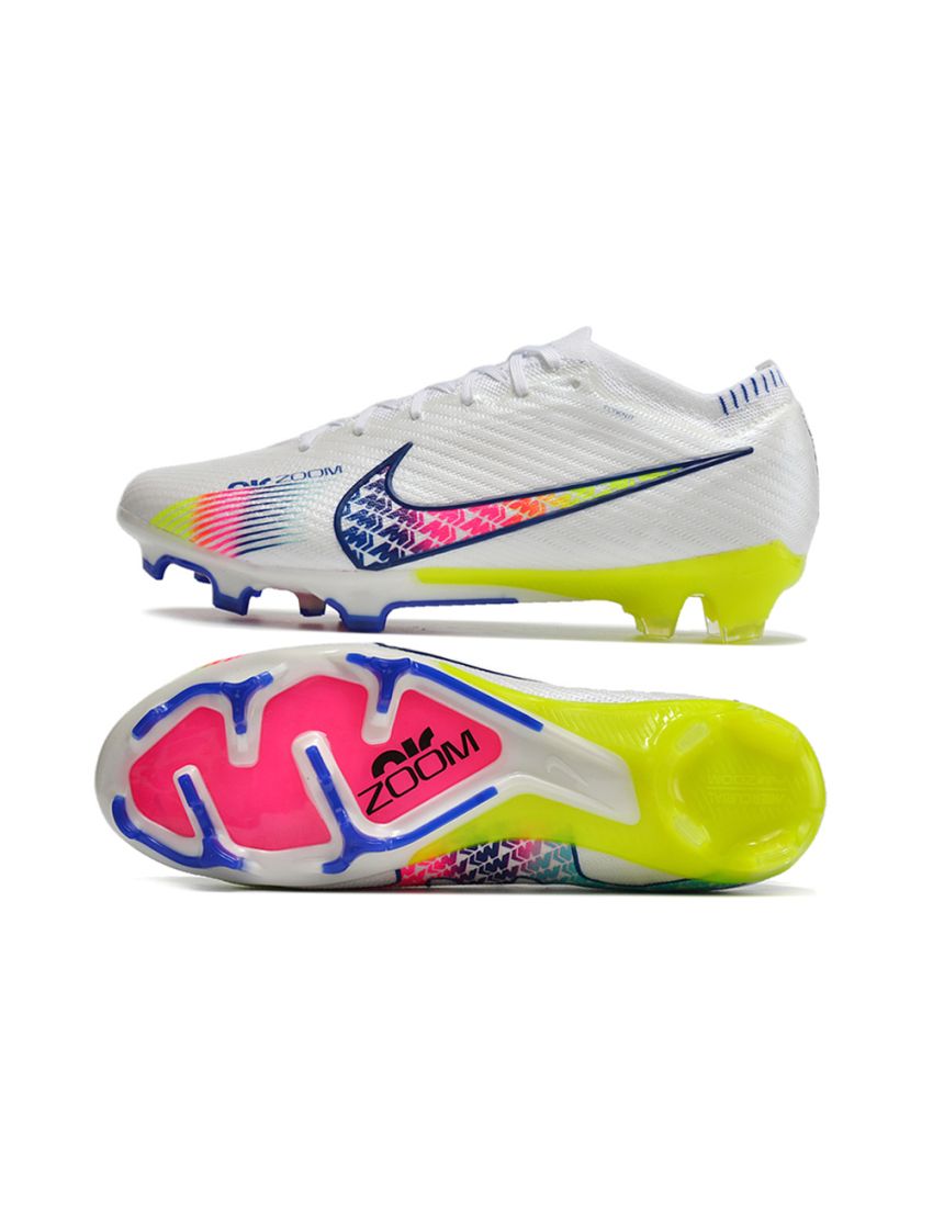 Nike Air Zoom Mercurial Vapor 15 Elite FG Rainbow - Blue/Black/Yellow