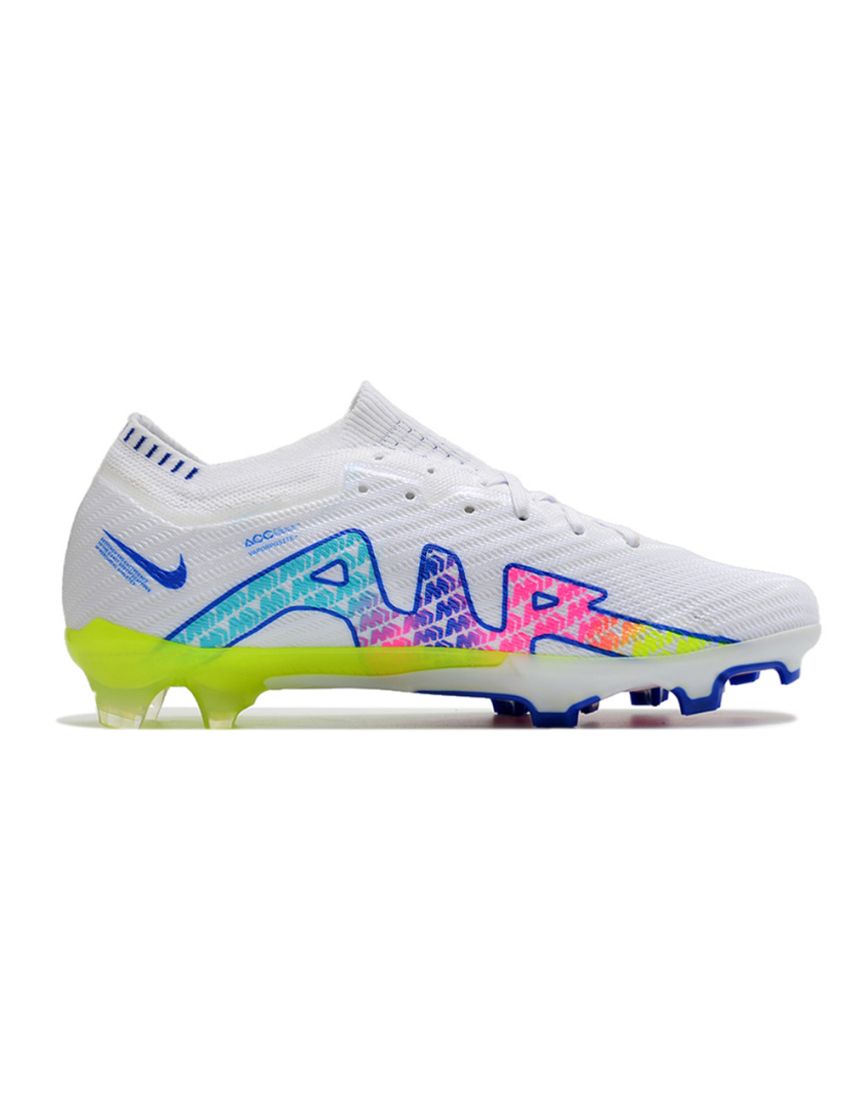 Nike Air Zoom Mercurial Vapor 15 Elite FG - White/Blue/Multicolor