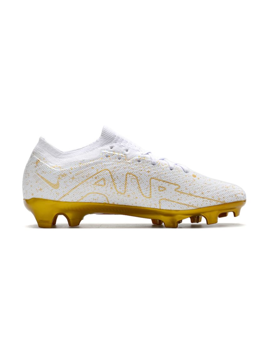 Nike Air Zoom Mercurial Vapor 15 Elite FG - White/Gold