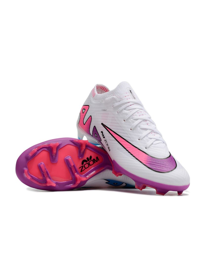Nike Air Zoom Mercurial Vapor 15 Elite FG White Pink