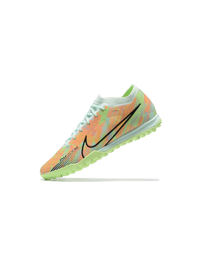 Nike Air Zoom Mercurial Vapor 15 Elite TF Bonded - Barely Green/Blackened Blue/Total Orange