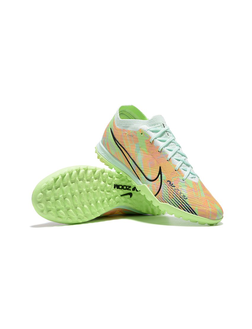 Nike Air Zoom Mercurial Vapor 15 Elite TF Bonded - Barely Green/Blackened Blue/Total Orange