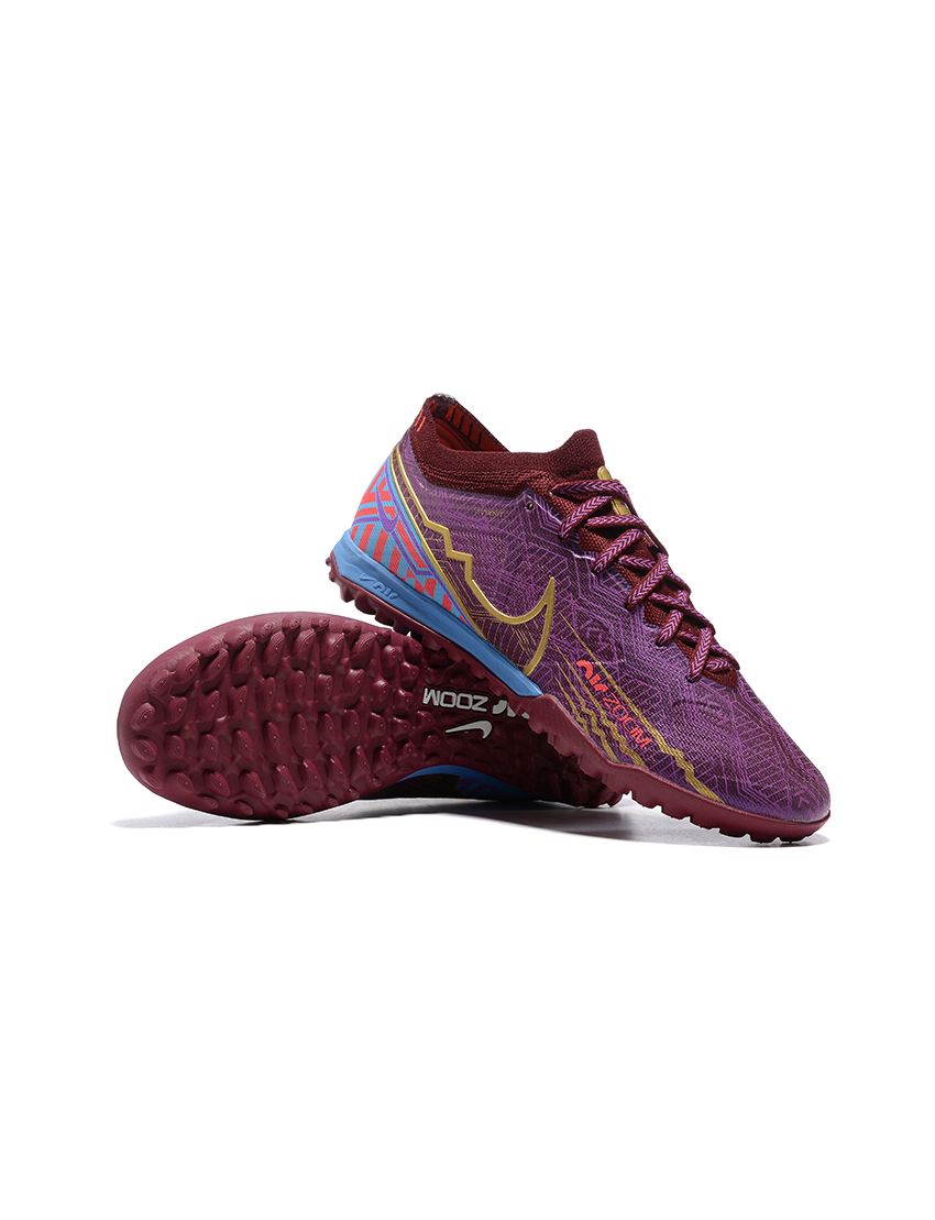 Nike Air Zoom Mercurial Vapor 15 Elite TF KM Edition - Dark Beetroot/Metallic Vivid Gold