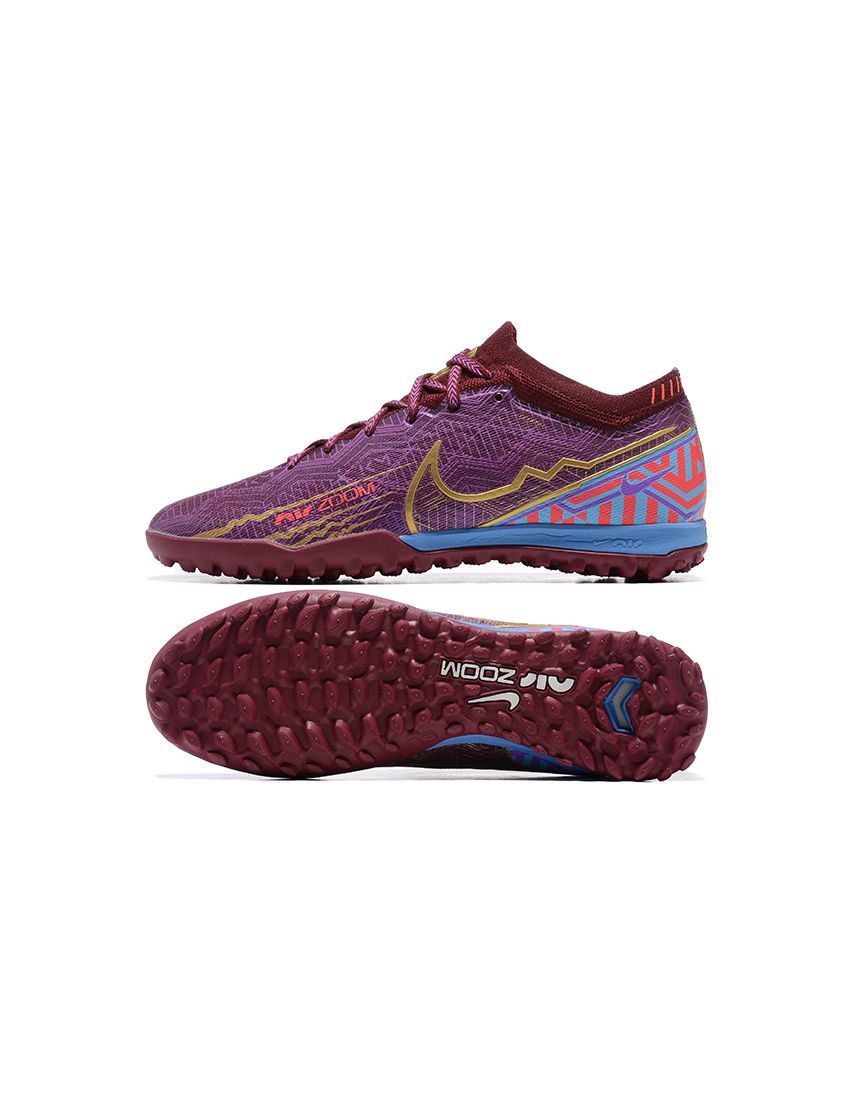 Nike Air Zoom Mercurial Vapor 15 Elite TF KM Edition - Dark Beetroot/Metallic Vivid Gold