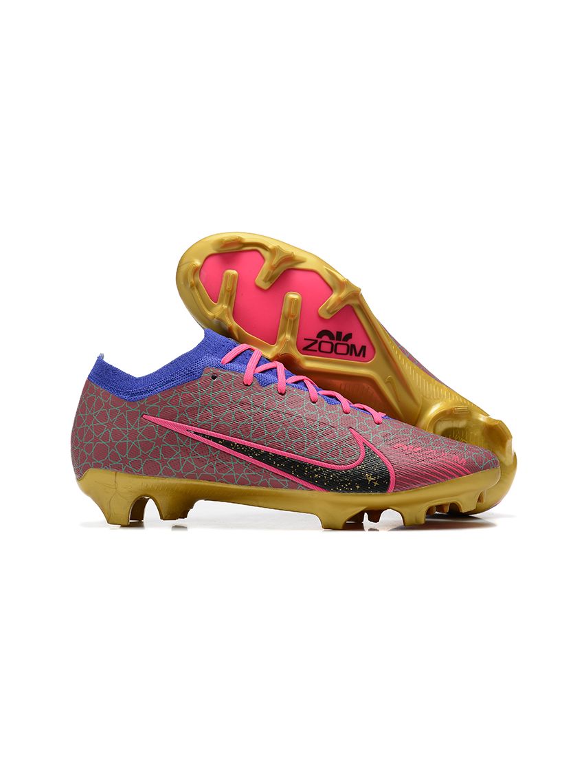 Nike Air Zoom Mercurial Vapor 15 Elite FG Blue Pink Black Multicolor