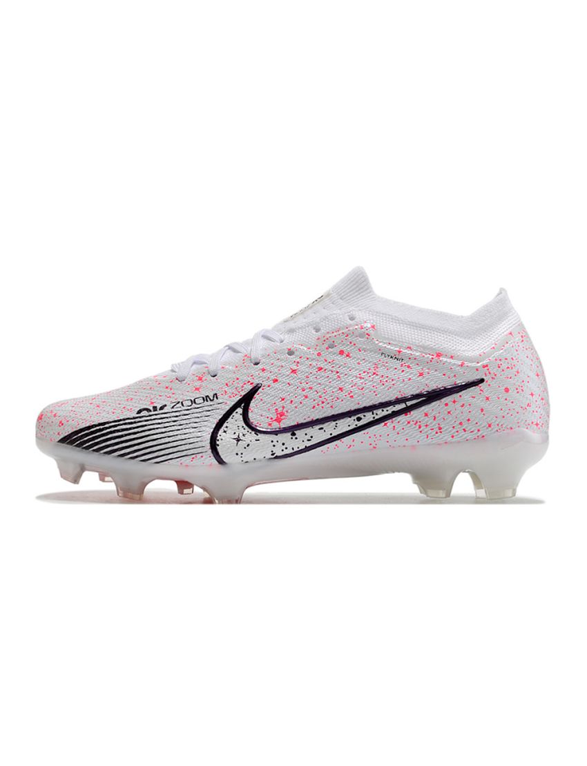 Nike Air Zoom Mercurial Vapor 15 Elite FG White Black Pink