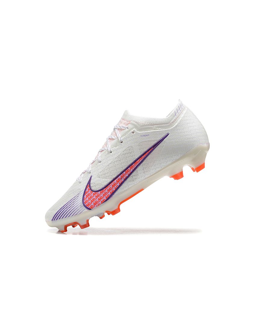 Nike Air Zoom Mercurial Vapor 15 Elite FG White Purple Orange