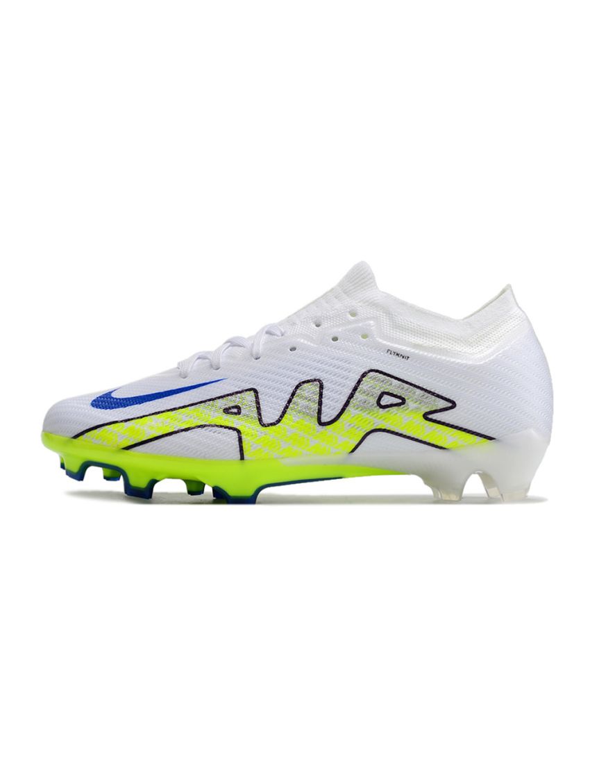 Nike Air Zoom Mercurial Vapor 15 Elite FG White Volt Blue