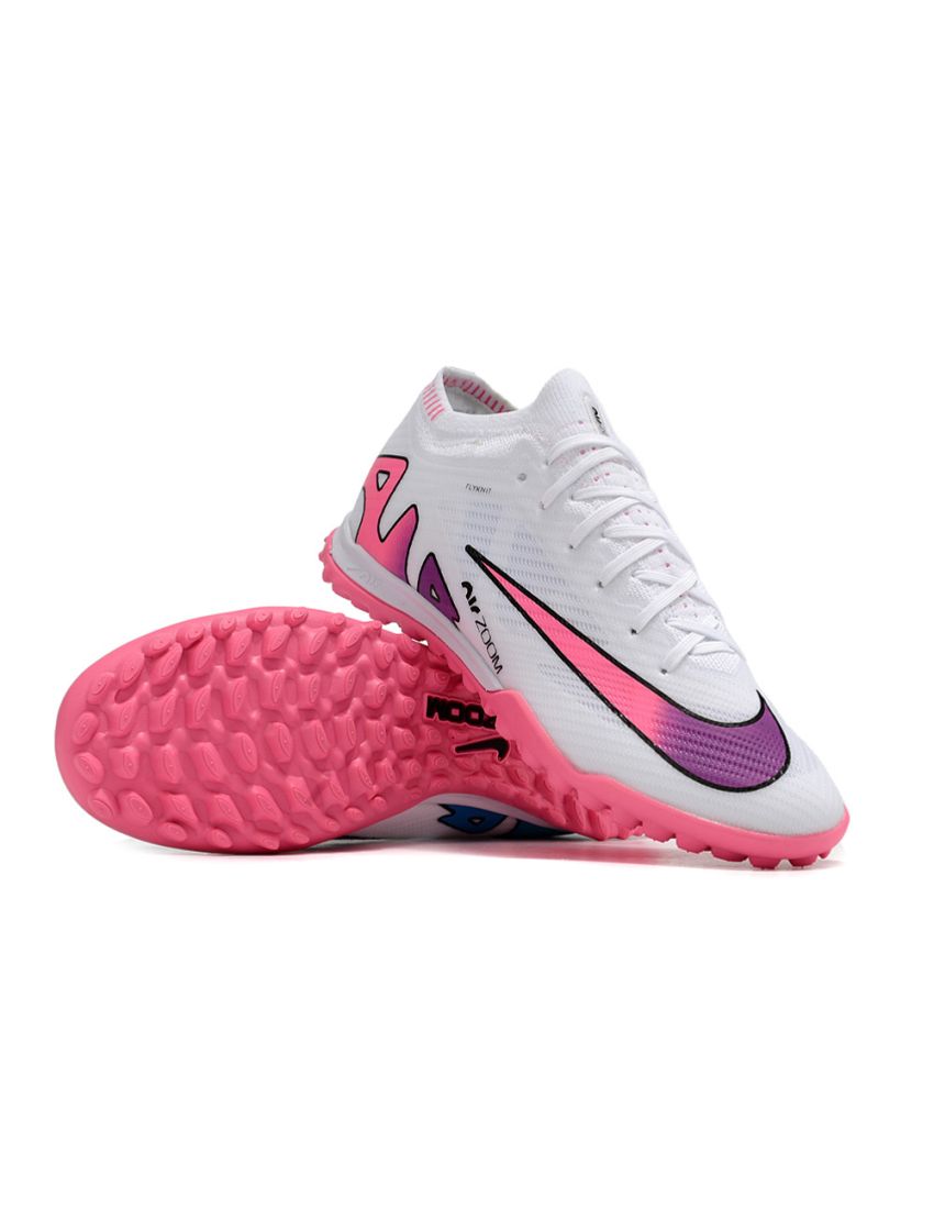 Nike Air Zoom Mercurial Vapor 15 Elite TF - White/Pink