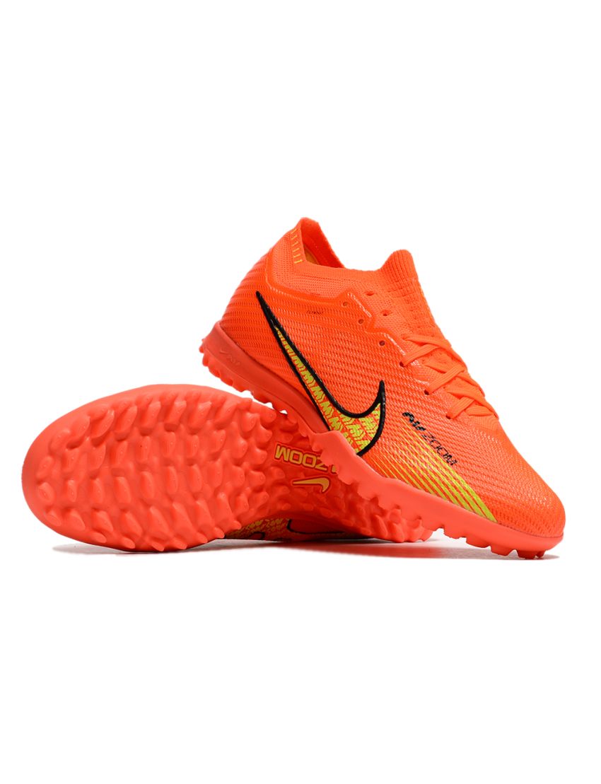 Nike Air Zoom Mercurial Vapor 15 Elite TF Red Gold Black