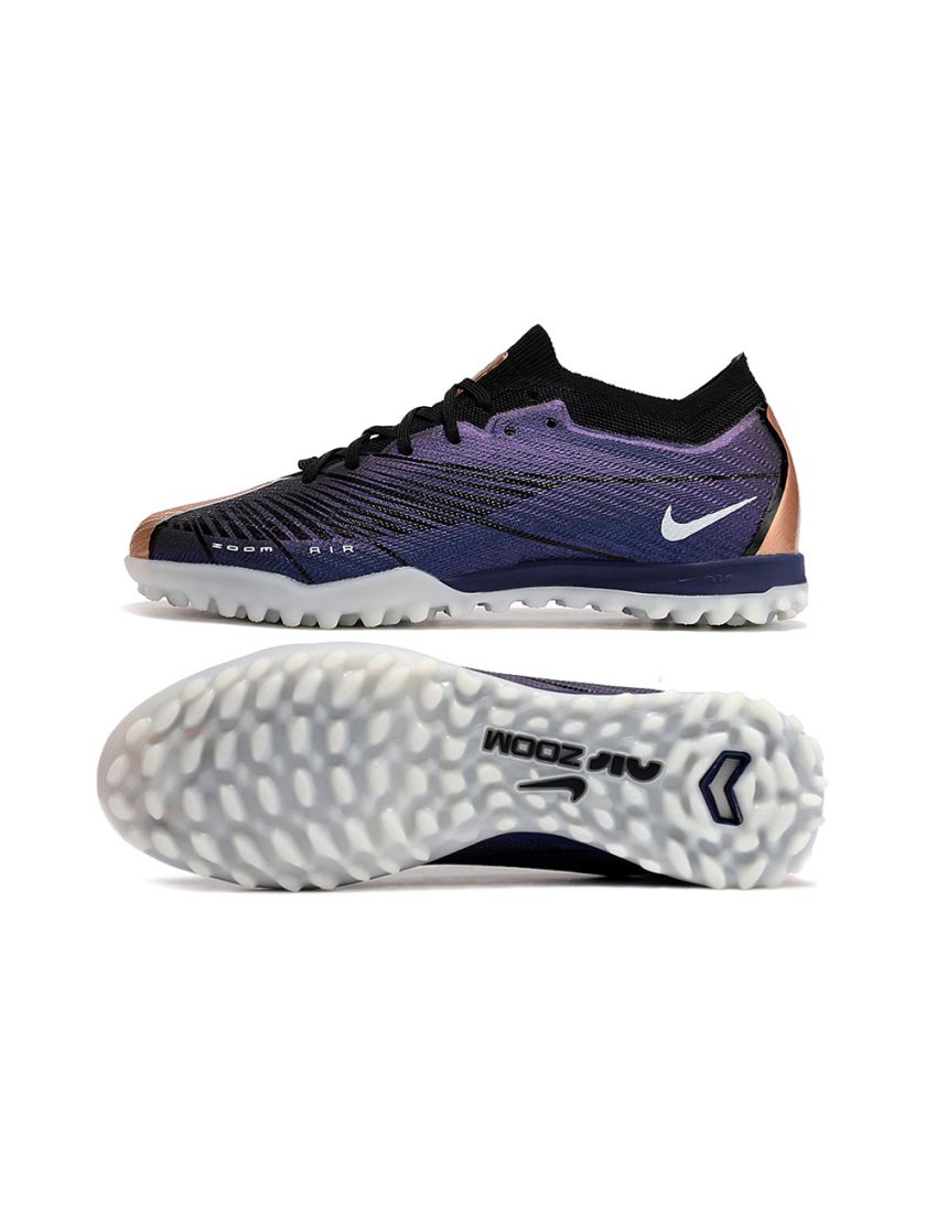 Nike Air Zoom Mercurial Vapor 15 Elite TF Retro Black Copper Metallic White