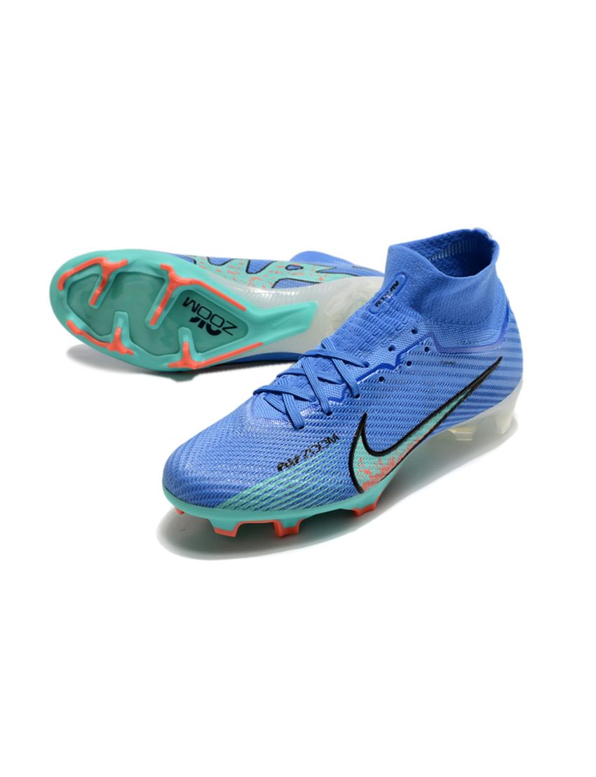 Nike Mercurial Superfly 9 Elite FG Blue Black Green