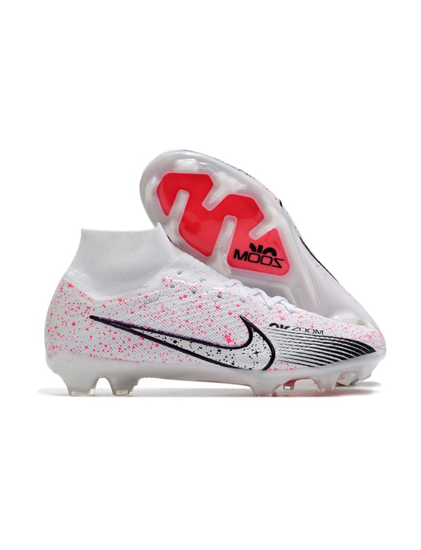 Nike Mercurial Superfly 9 Elite FG White Black Pink