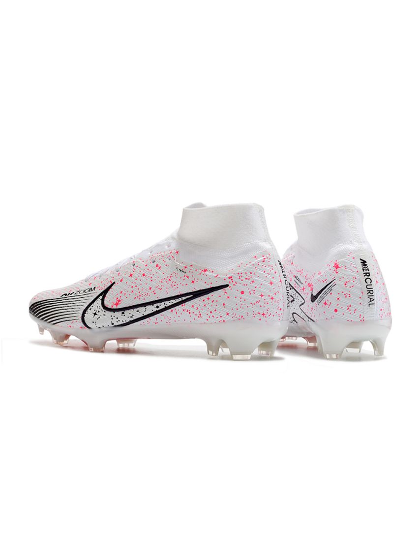 Nike Mercurial Superfly 9 Elite FG White Black Pink