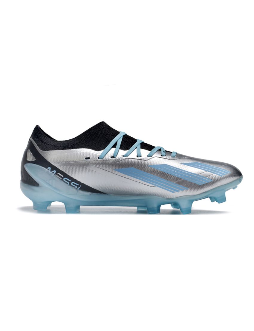 adidas X Crazyfast Messi .1 FG Infinito - Silver Metallic/Bliss Blue/Core Black