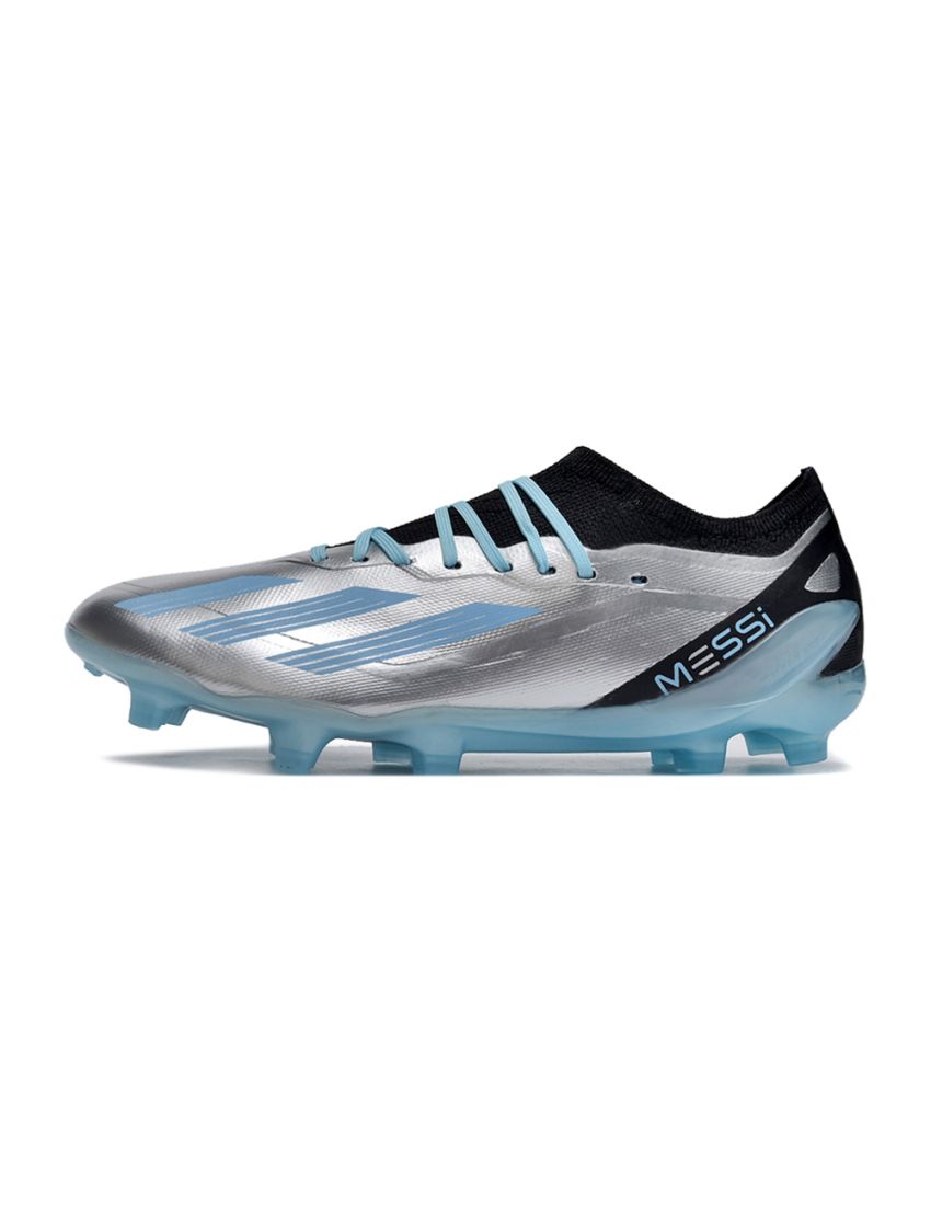 adidas X Crazyfast Messi .1 FG Infinito - Silver Metallic/Bliss Blue/Core Black