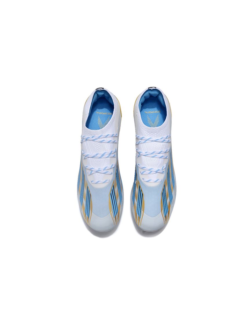 adidas X Crazyfast Messi .1 FG Las Estrellas Pack - White/Pulse Blue/Gold Metallic