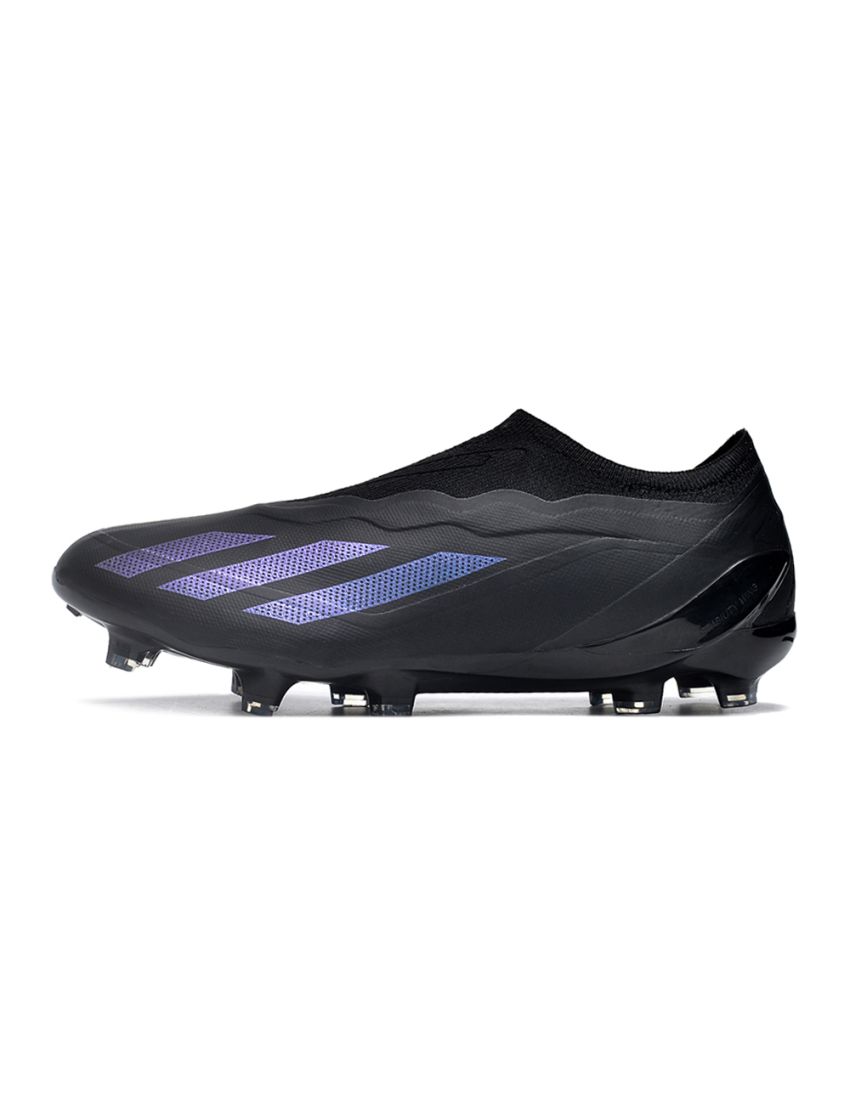 adidas X Crazyfast.1 Laceless FG - Core Black