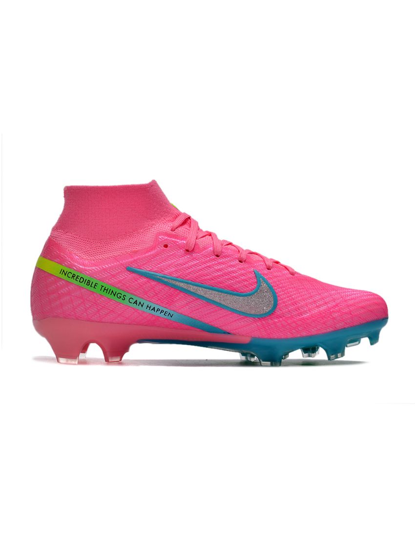 Nike Air Zoom Mercurial Superfly IX Elite FG Pink Blue