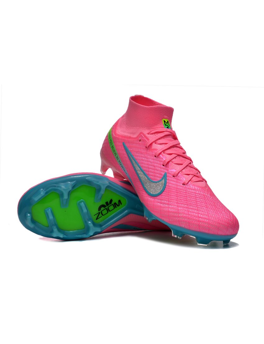 Nike Air Zoom Mercurial Superfly IX Elite FG Pink Blue