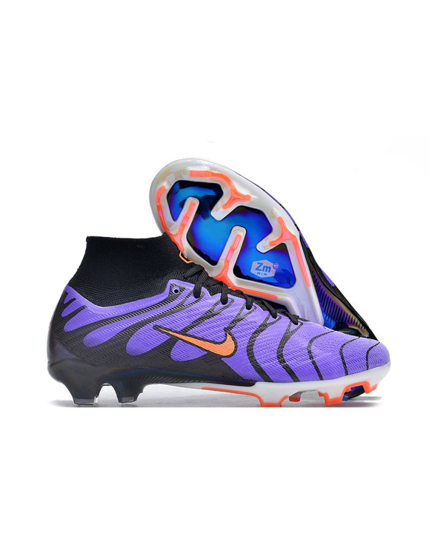 Nike Air Zoom Mercurial Superfly IX Elite FG Purple Orange Black