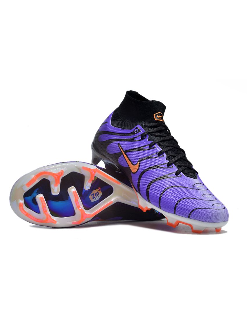 Nike Air Zoom Mercurial Superfly IX Elite FG Purple Orange Black