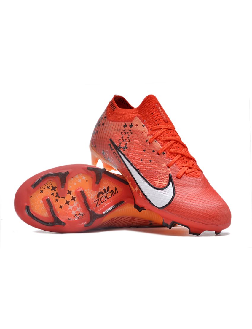 Nike Air Zoom Mercurial Vapor 15 Elite FG MDS 7 - Lt Crimson Bright Crimson Pale Ivory Black