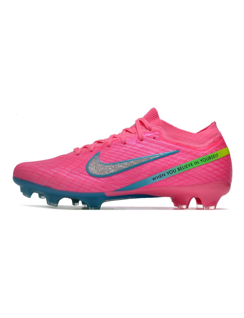 Nike Air Zoom Mercurial Vapor 15 Elite FG Pink Blue