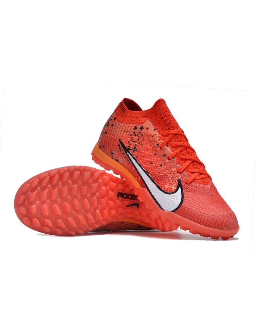 Nike Air Zoom Mercurial Vapor 15 Elite TF MDS 7 - Lt Crimson Bright Crimson Pale Ivory Black