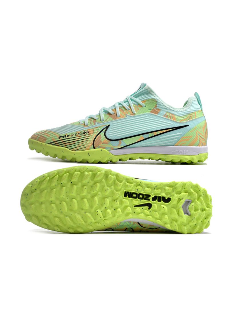 Nike Air Zoom Mercurial Vapor 15 Pro TF Bonded - Barely Green Blackened Blue Total Orange