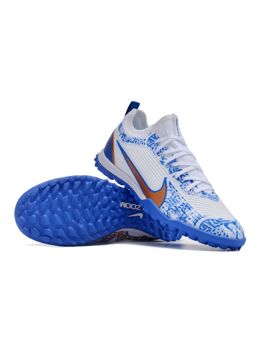 Nike Air Zoom Mercurial Vapor 15 Pro TF CR7 - White Metallic Copper Concord