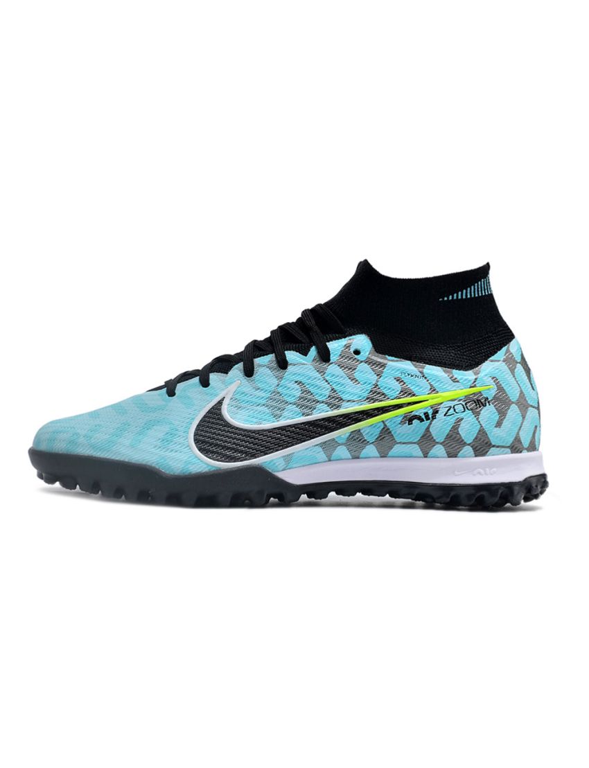 Nike Zoom Mercurial Superfly IX Elite TF Blue Black Volt