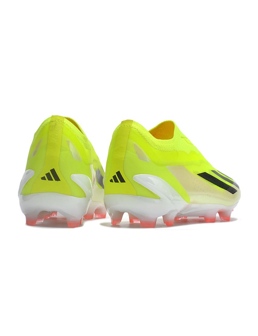 Adidas X Crazyfast .1 Laceless FG - Yellow Black Red