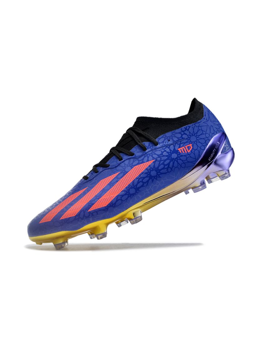 Adidas X Crazyfast + FG Salah Egyptian Nights - Purple Rush Solar Red Victory Blue