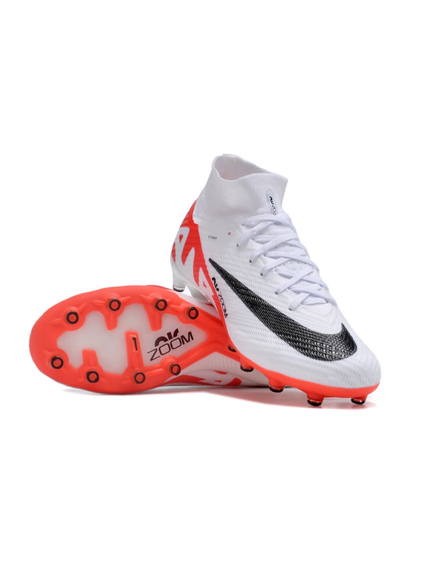 Nike Air Zoom Mercurial Superfly IX Elite AG-Pro - Bright Crimson White Black