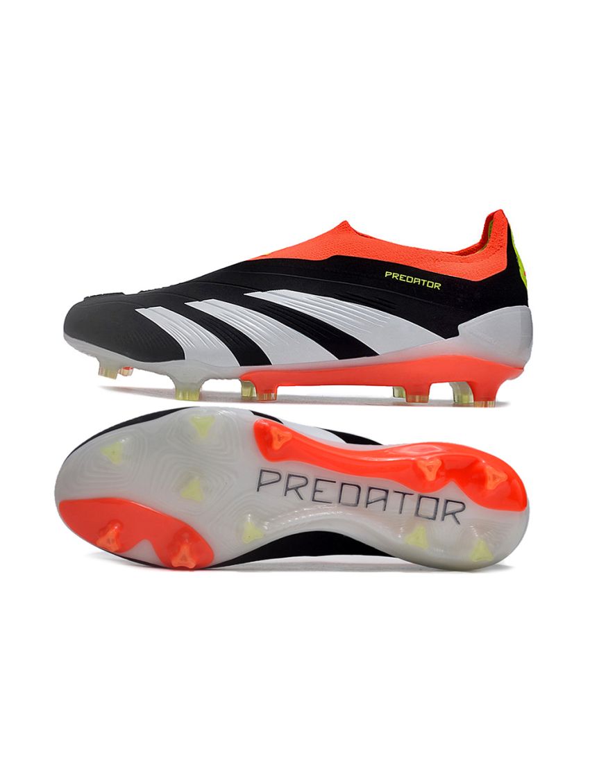 Adidas Predator Accurary + FG Black White Orange