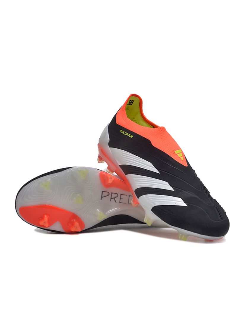 Adidas Predator Accurary + FG Black White Orange