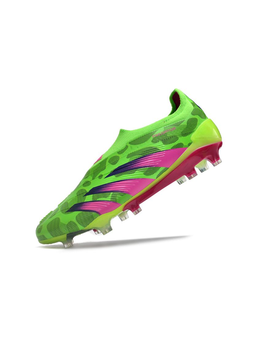 Adidas Predator Accurary + FG Green Pink Black