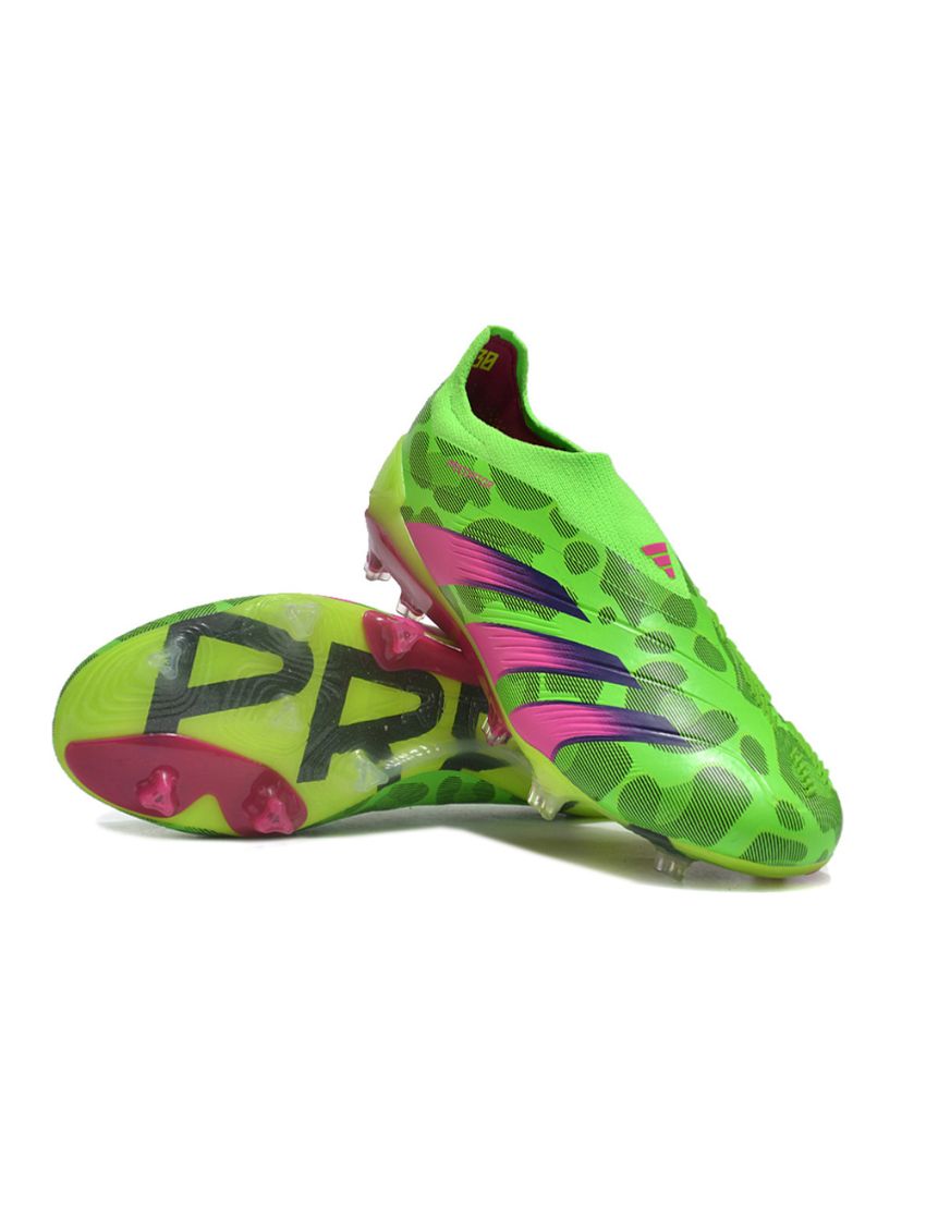 Adidas Predator Accurary + FG Green Pink Black