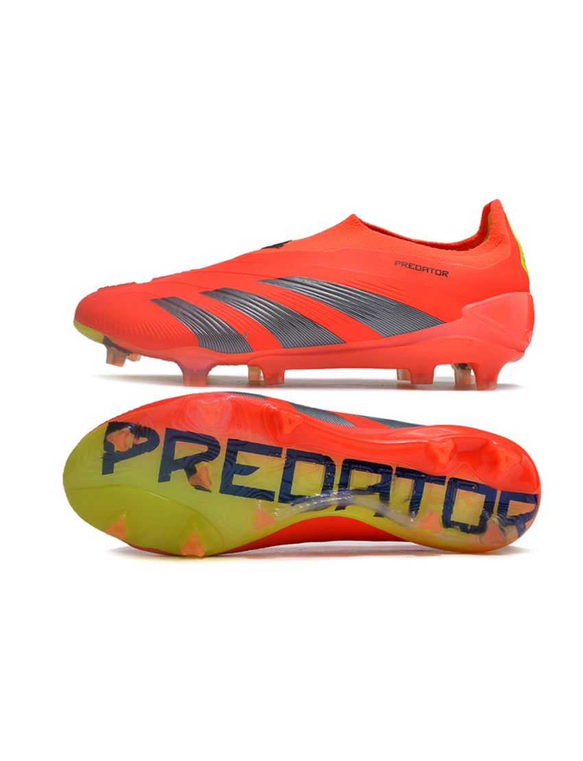 Adidas Predator Accurary + FG Solar Red Silver Black