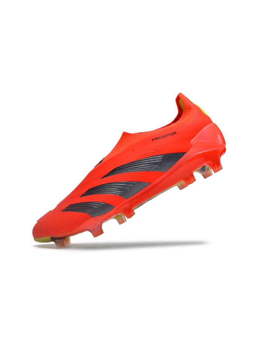 Adidas Predator Accurary + FG Solar Red Silver Black
