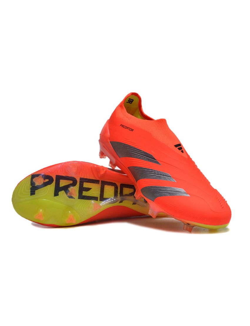 Adidas Predator Accurary + FG Solar Red Silver Black