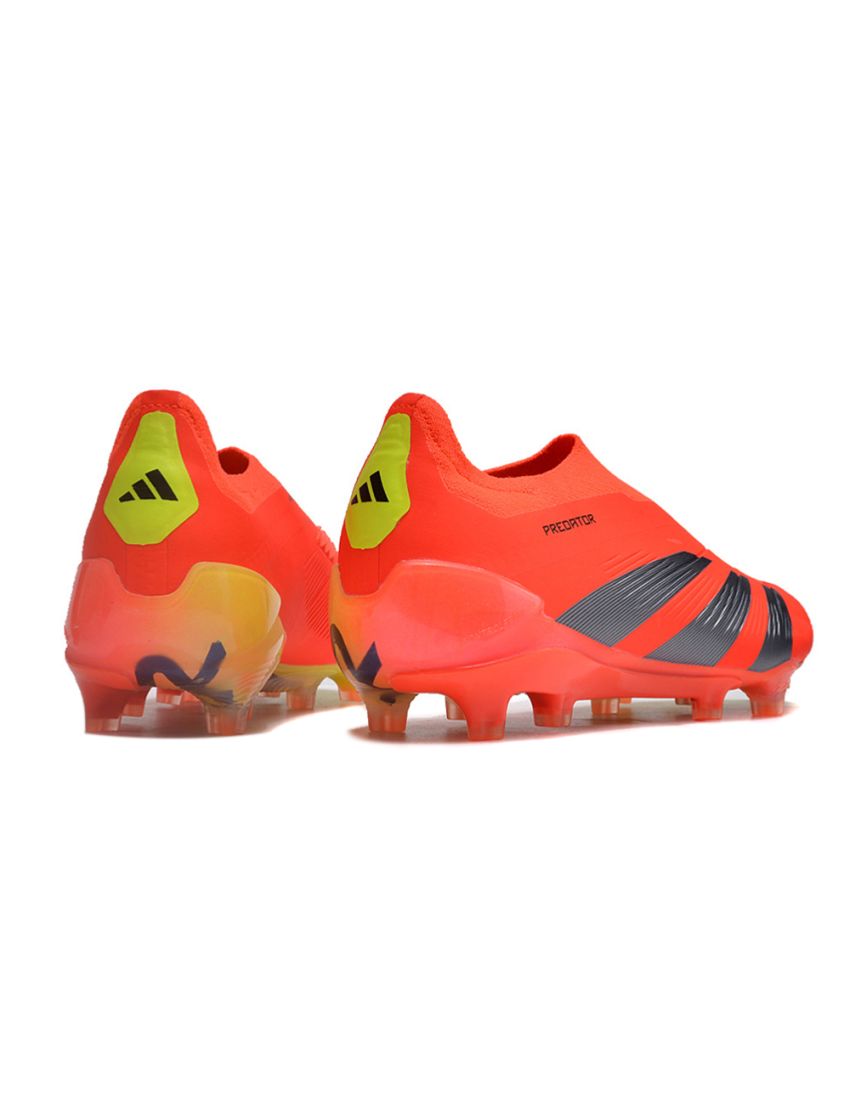 Adidas Predator Accurary + FG Solar Red Silver Black