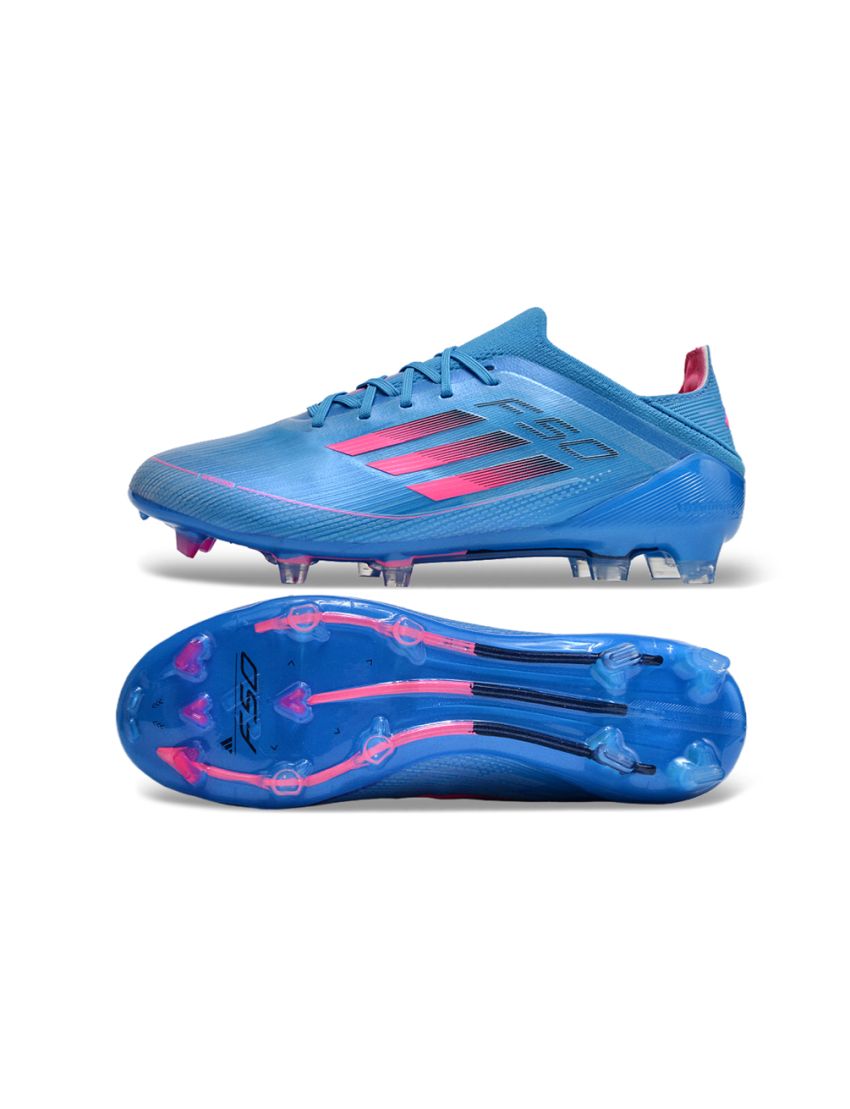 Adidas F50 2024 FG Blue Aurora Black Pink
