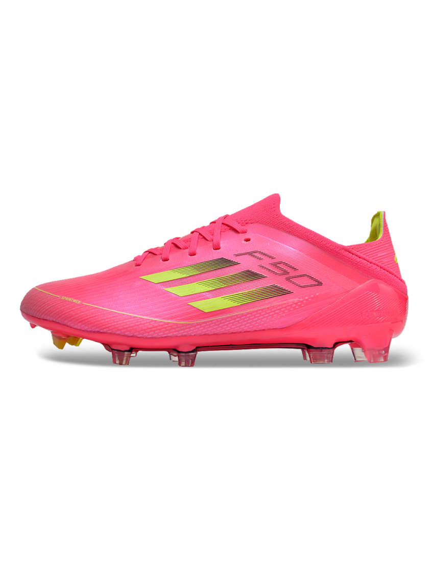 Adidas F50 2024 FG 'Vivid Horizon' - Turbo Aurora Black Platin Metallic