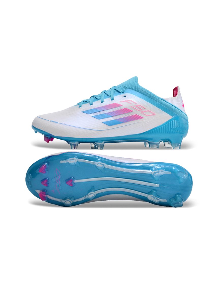 Adidas F50 2024 FG White Blue Pink