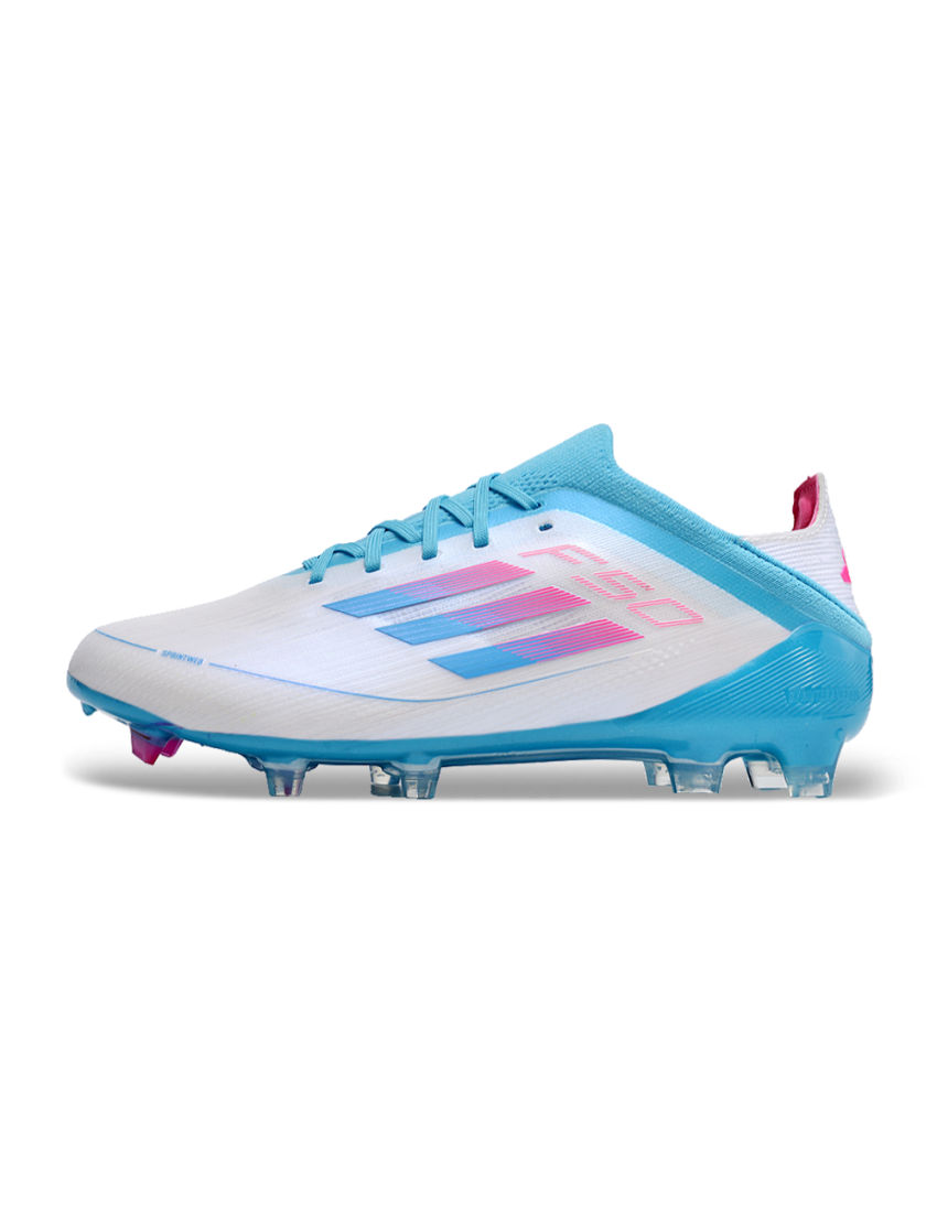 Adidas F50 2024 FG White Blue Pink