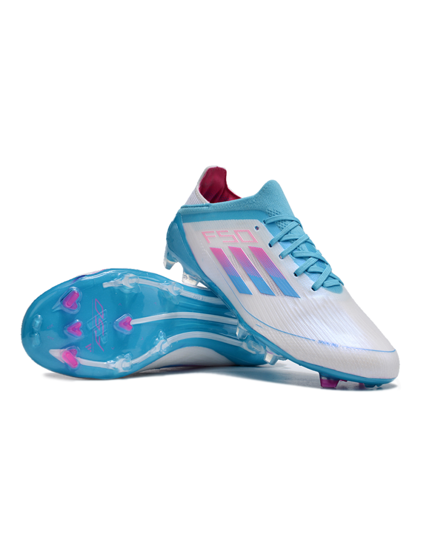 Adidas F50 2024 FG White Blue Pink